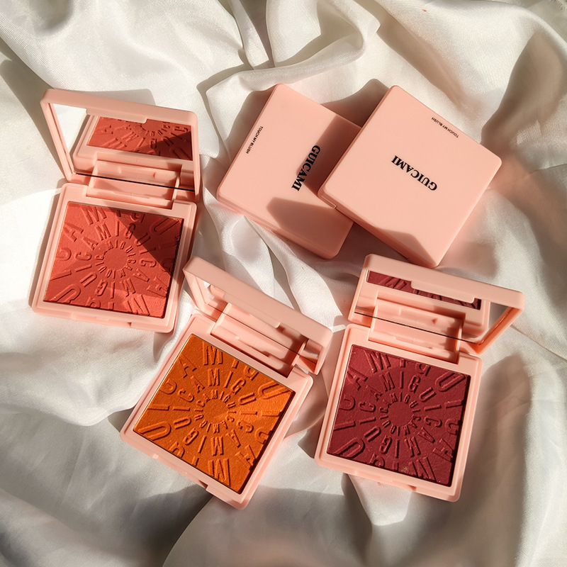 Beauty Makeup Novo - Şeftali allık paleti inci yüz Imagic