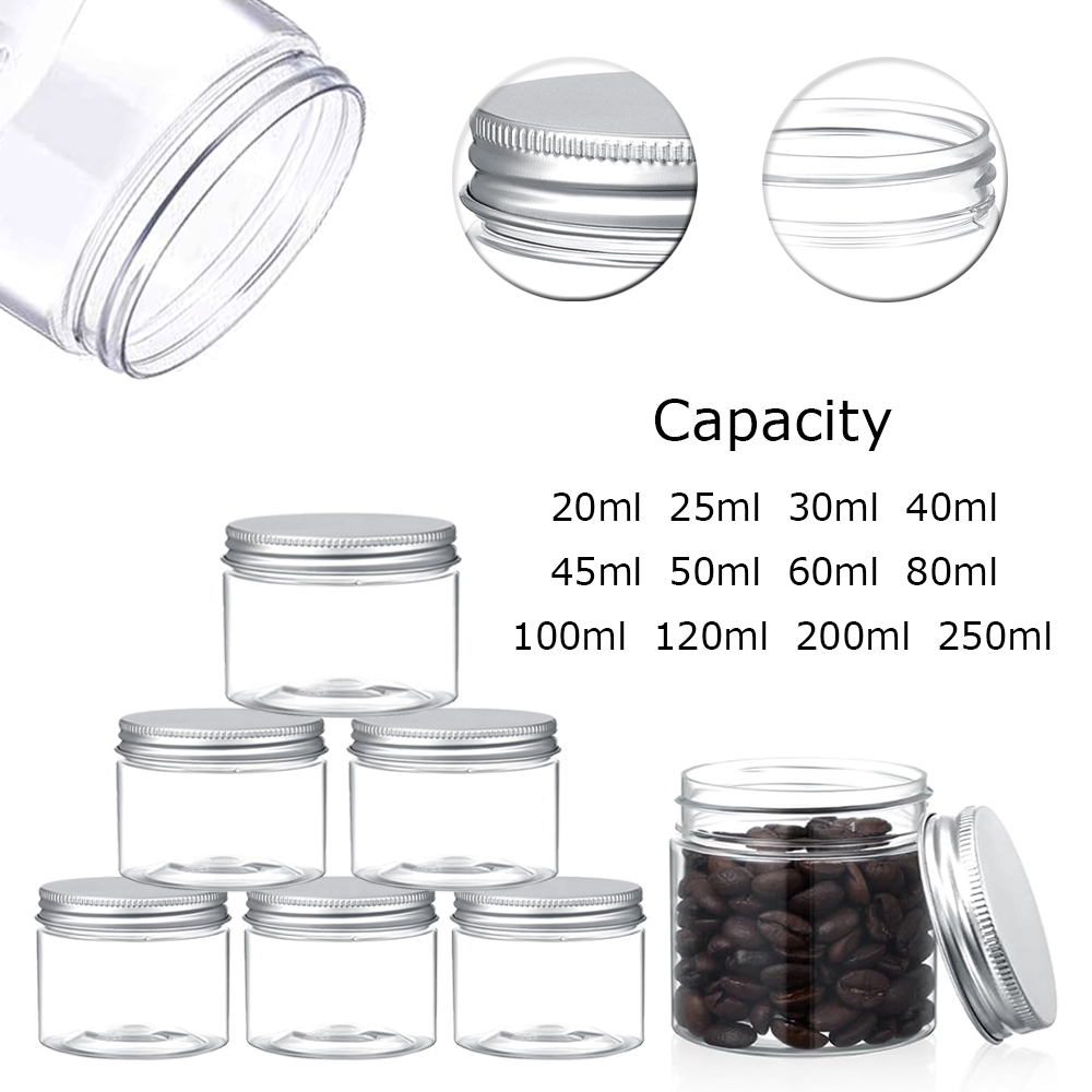Beauty Makeup Cream - 1-10 Adet 20-250 ml Geniş Ağızlı
