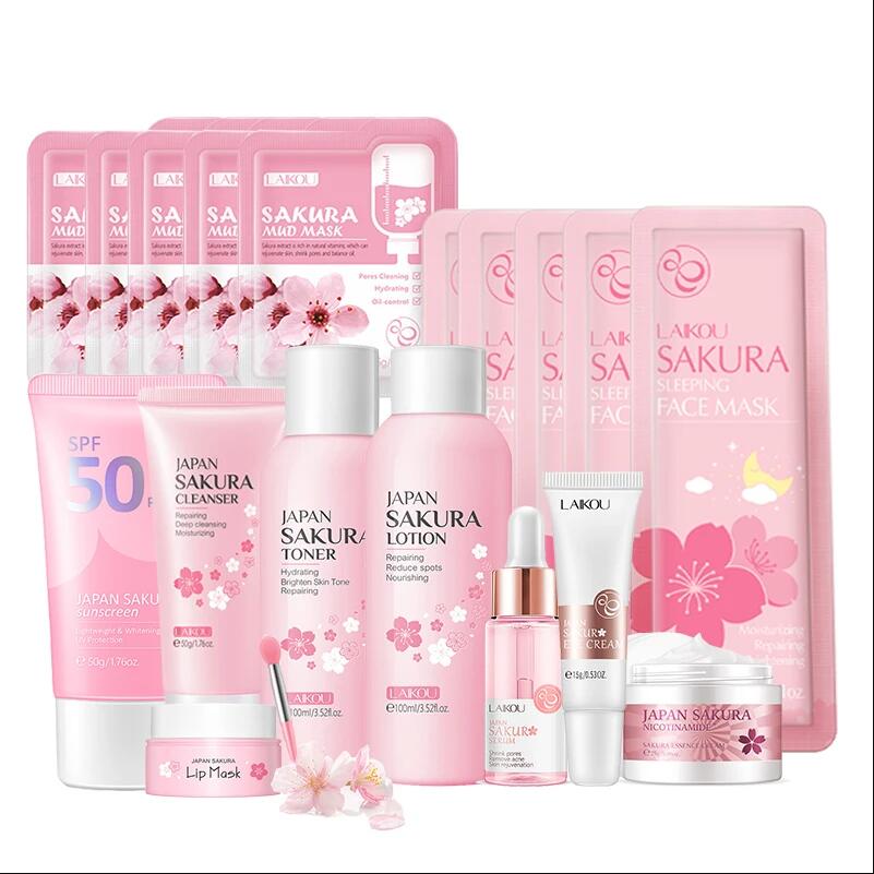 Beauty Makeup Cream - Japonya Sakura Yüz Temizleyici Kore Yüz