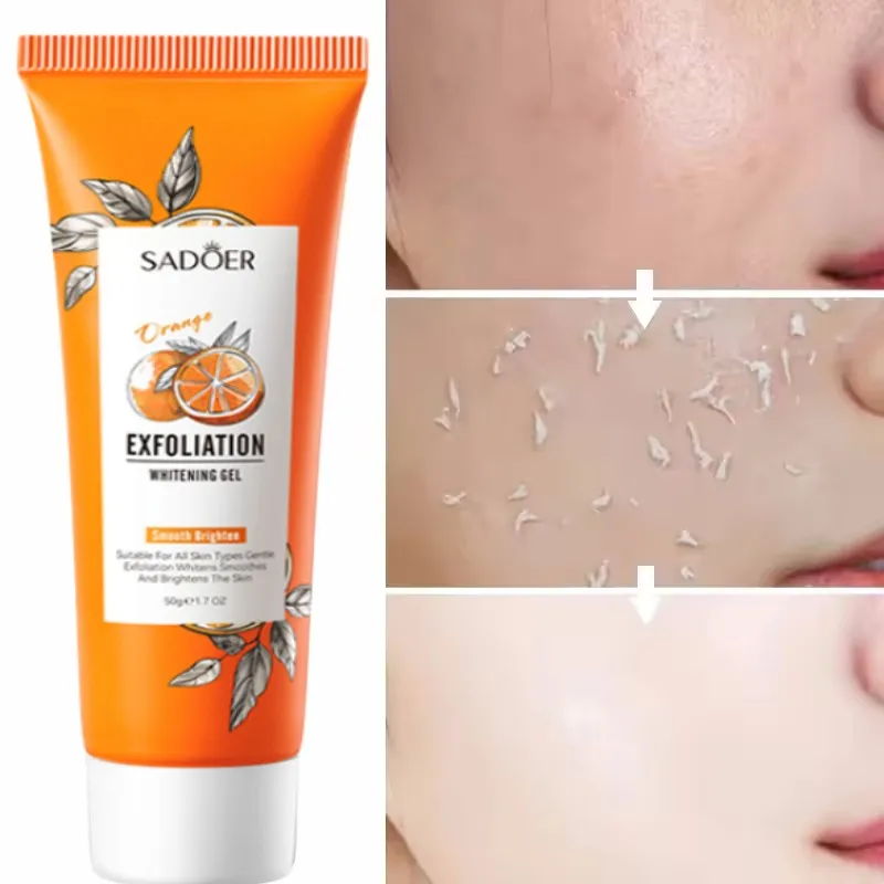 Beauty Makeup Cream - Turuncu Peeling Jeli Yüz Ovma Nemlendirici