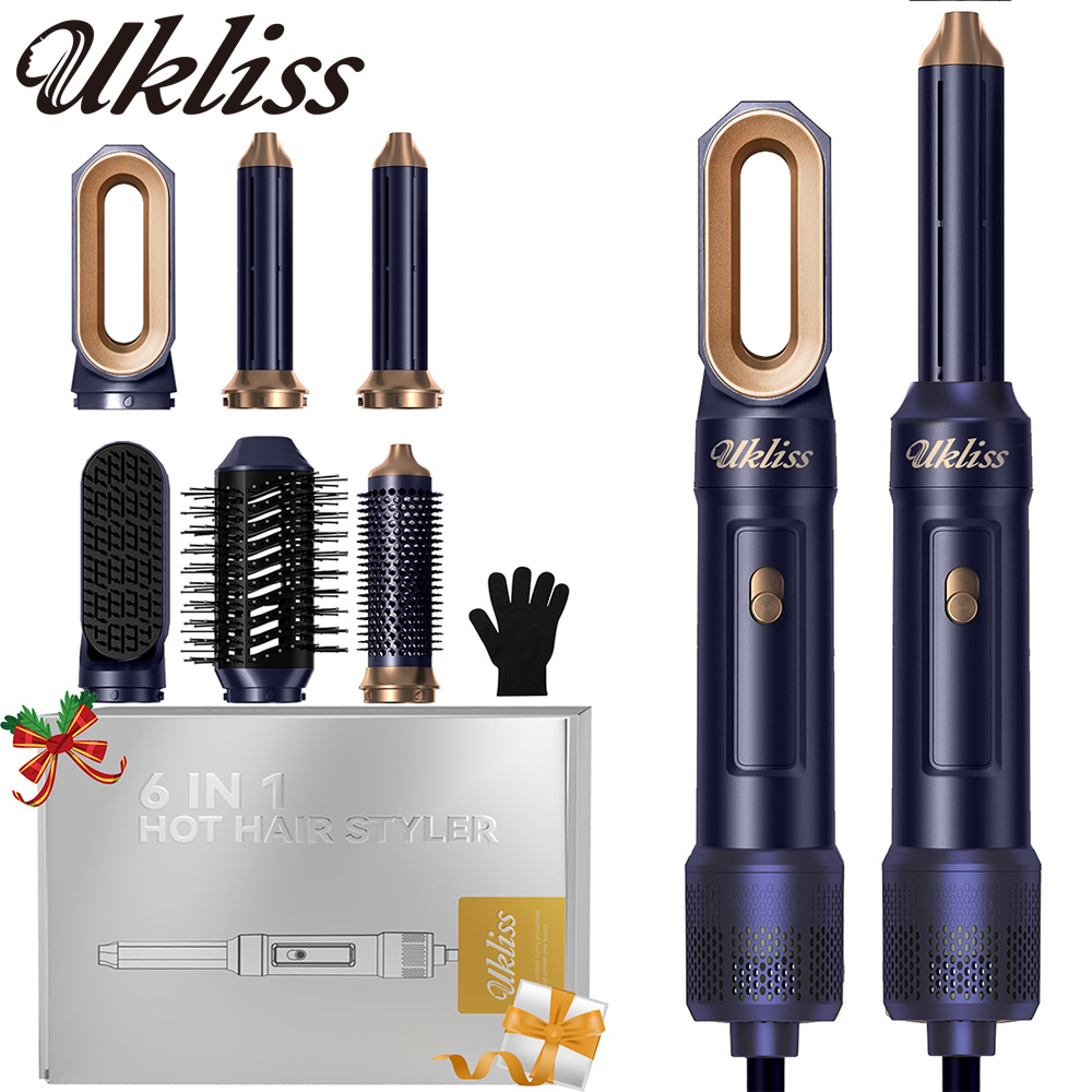 Hair Straightener - UKLISS 6'sı 1 Arada Saç Kurutma