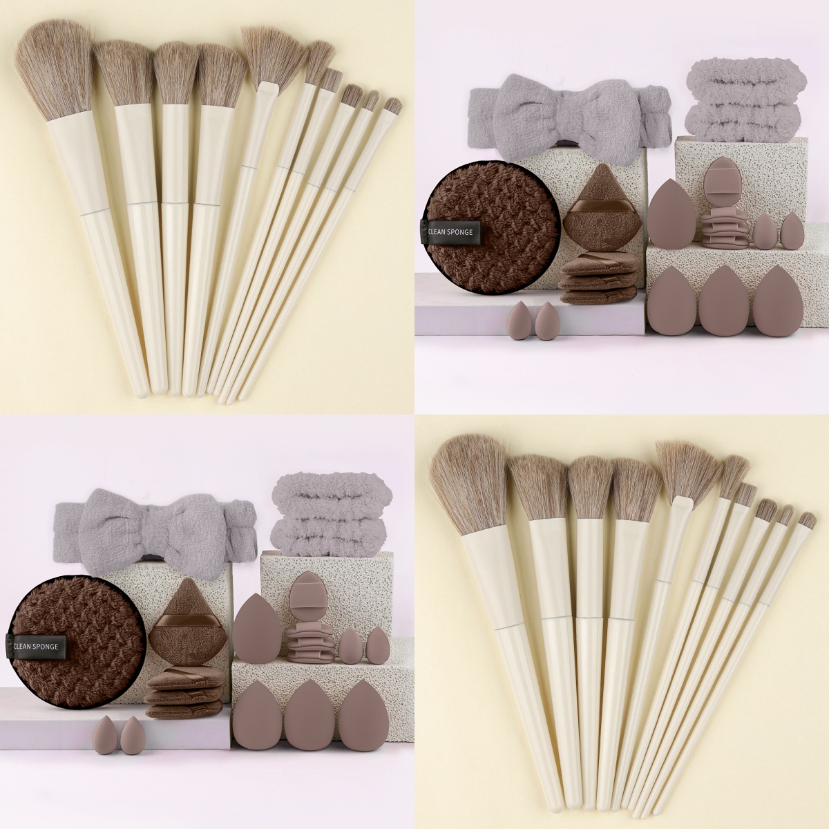 Profesyonel 10 adet makyaj fır - Beauty Makeup Gift Sets incelemesi ve fiyatı
