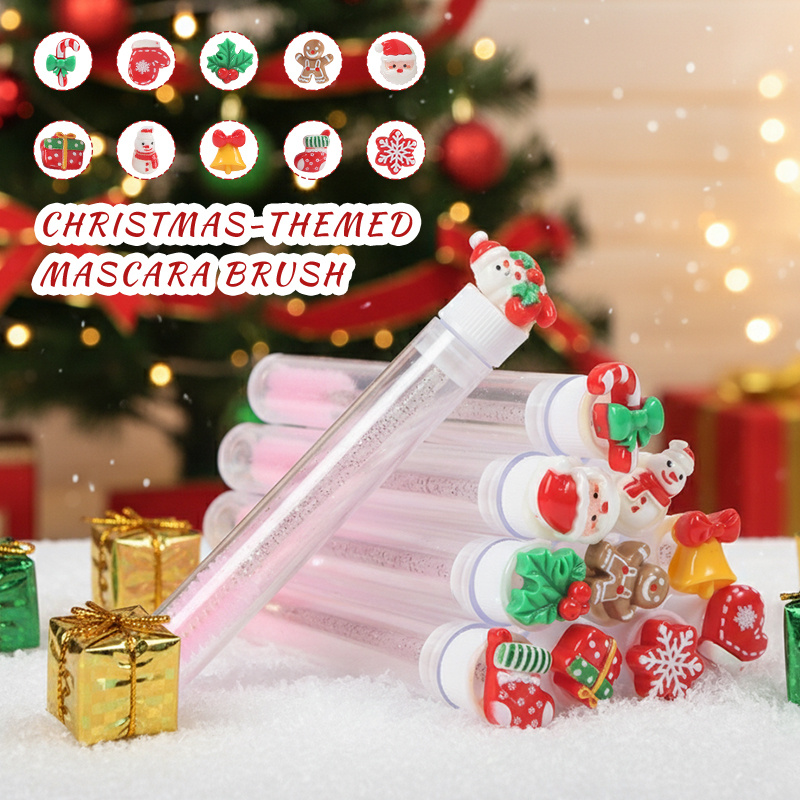 10 adet Noel Kirpik Fırçaları  - Beauty Makeup Gift Sets incelemesi ve fiyatı