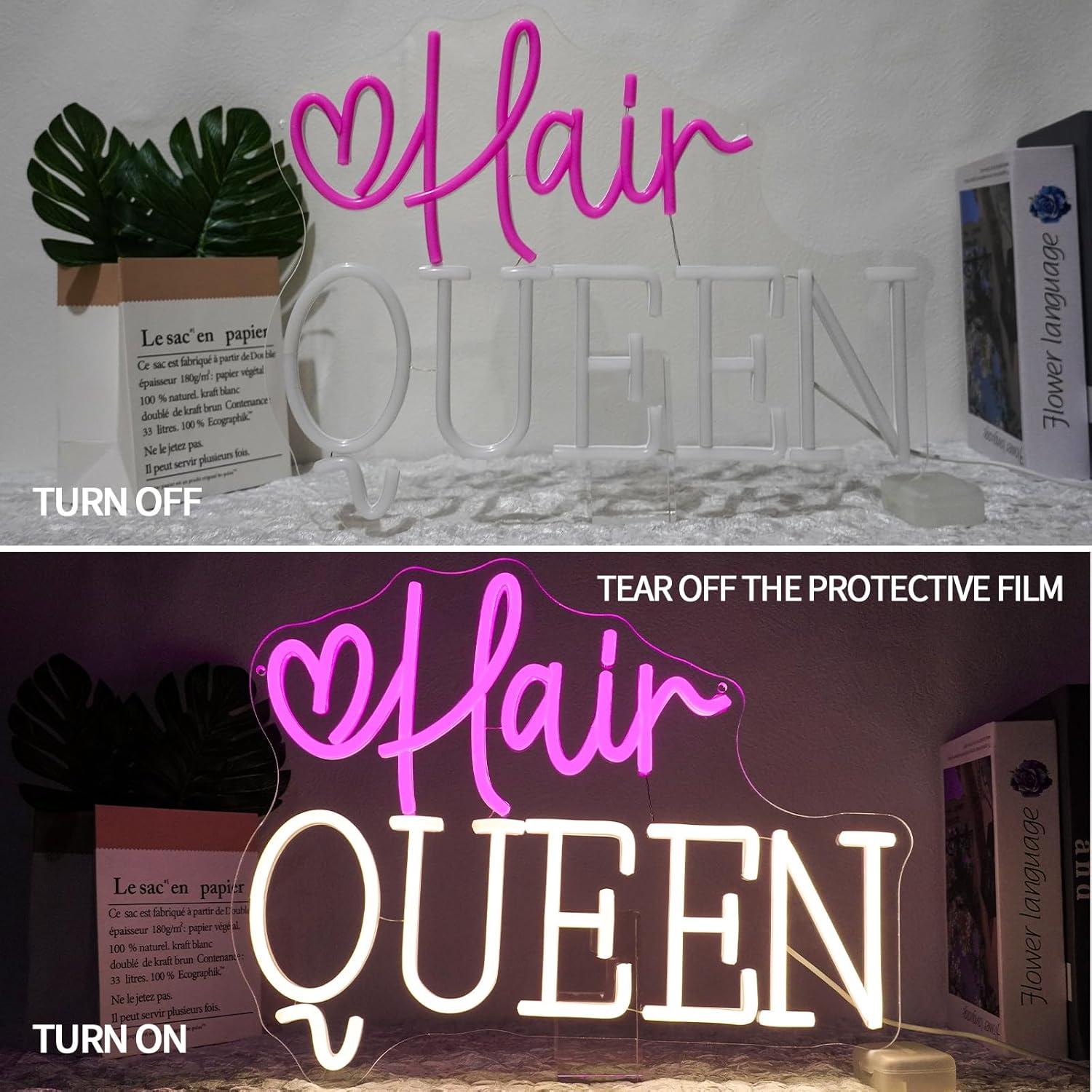 Saç Kraliçesi Neon Tabela Kısı - Beauty Makeup Stores incelemesi ve fiyatı