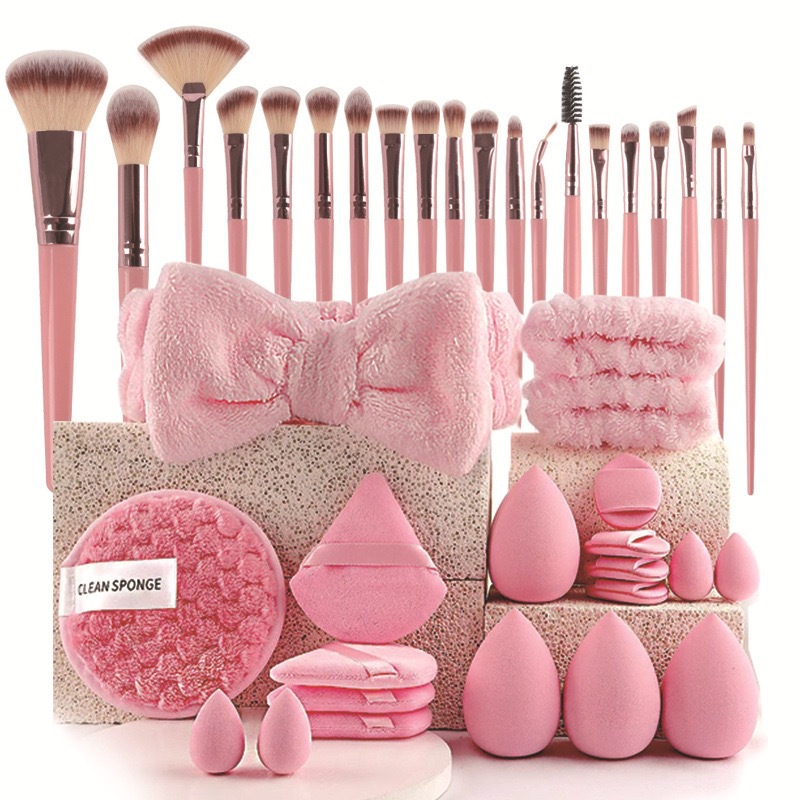 40 Parça Güzellik Makyaj Araçl - Beauty Makeup Background incelemesi ve fiyatı
