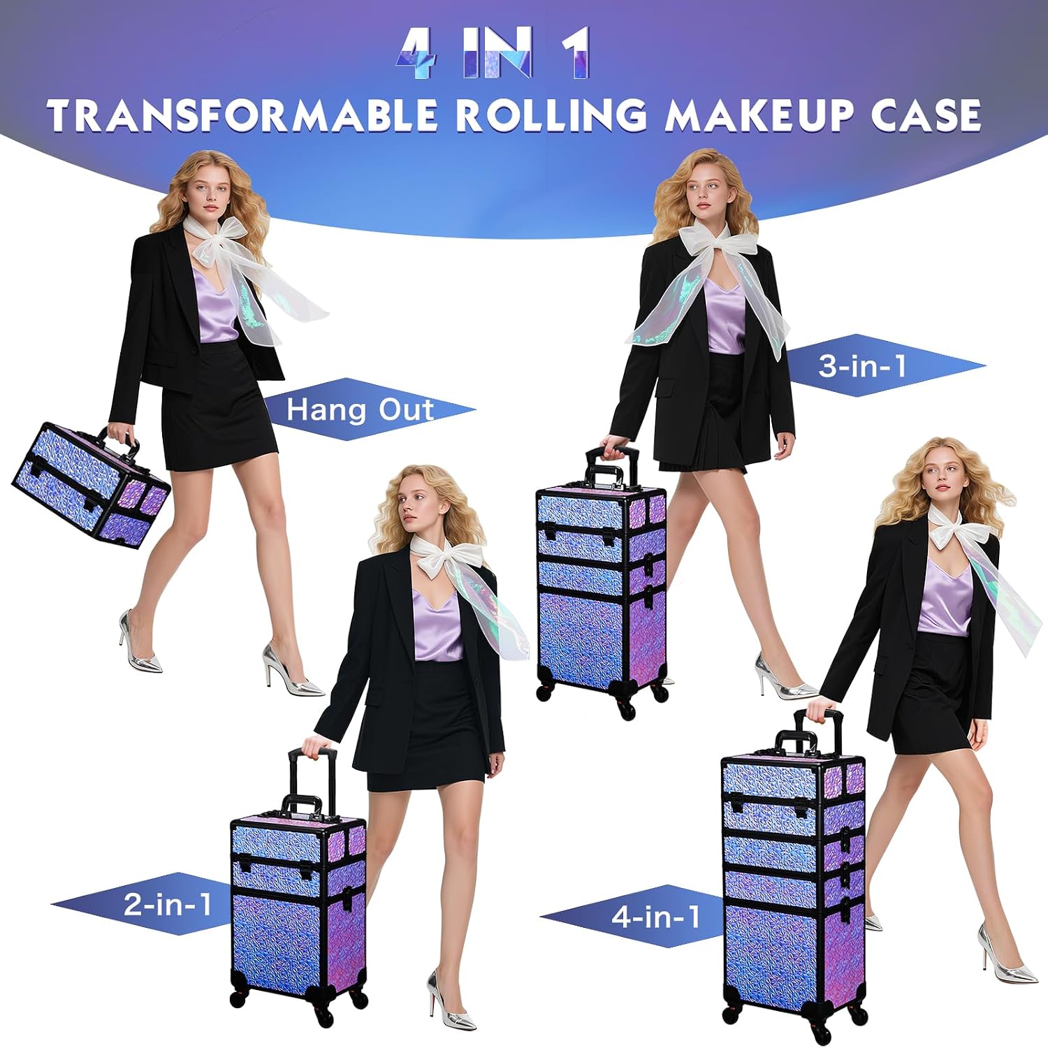 Tekerlekli Makyaj Çantası, Çek - Beauty With Makeup incelemesi ve fiyatı