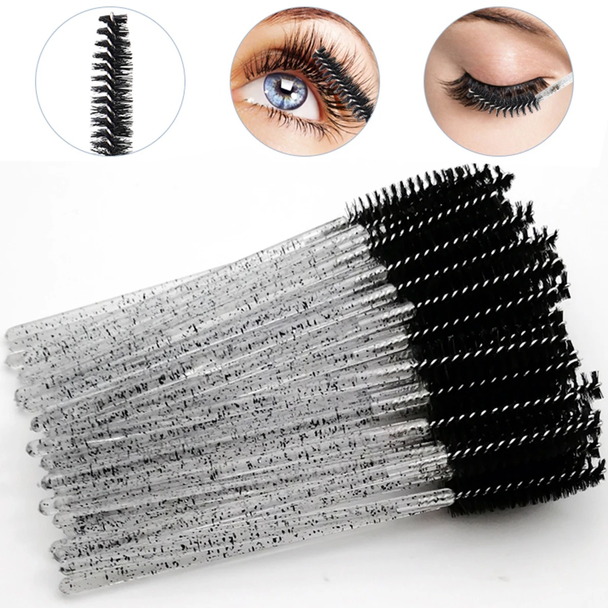 Toptan 100 Adet Mascara Fırças - Beauty Makeup Tips incelemesi ve fiyatı