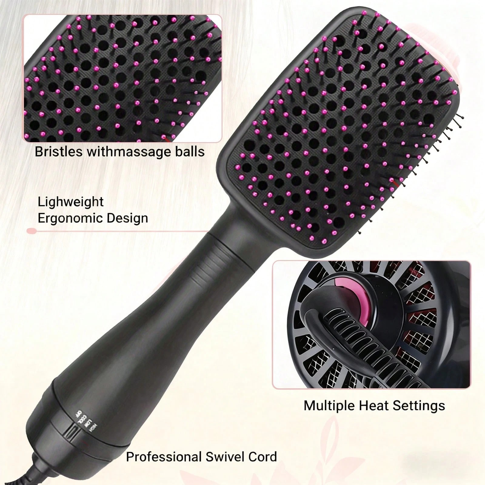 Tyrixma 1PC Saç Kurutma Fırças - Hair Straightener incelemesi ve fiyatı
