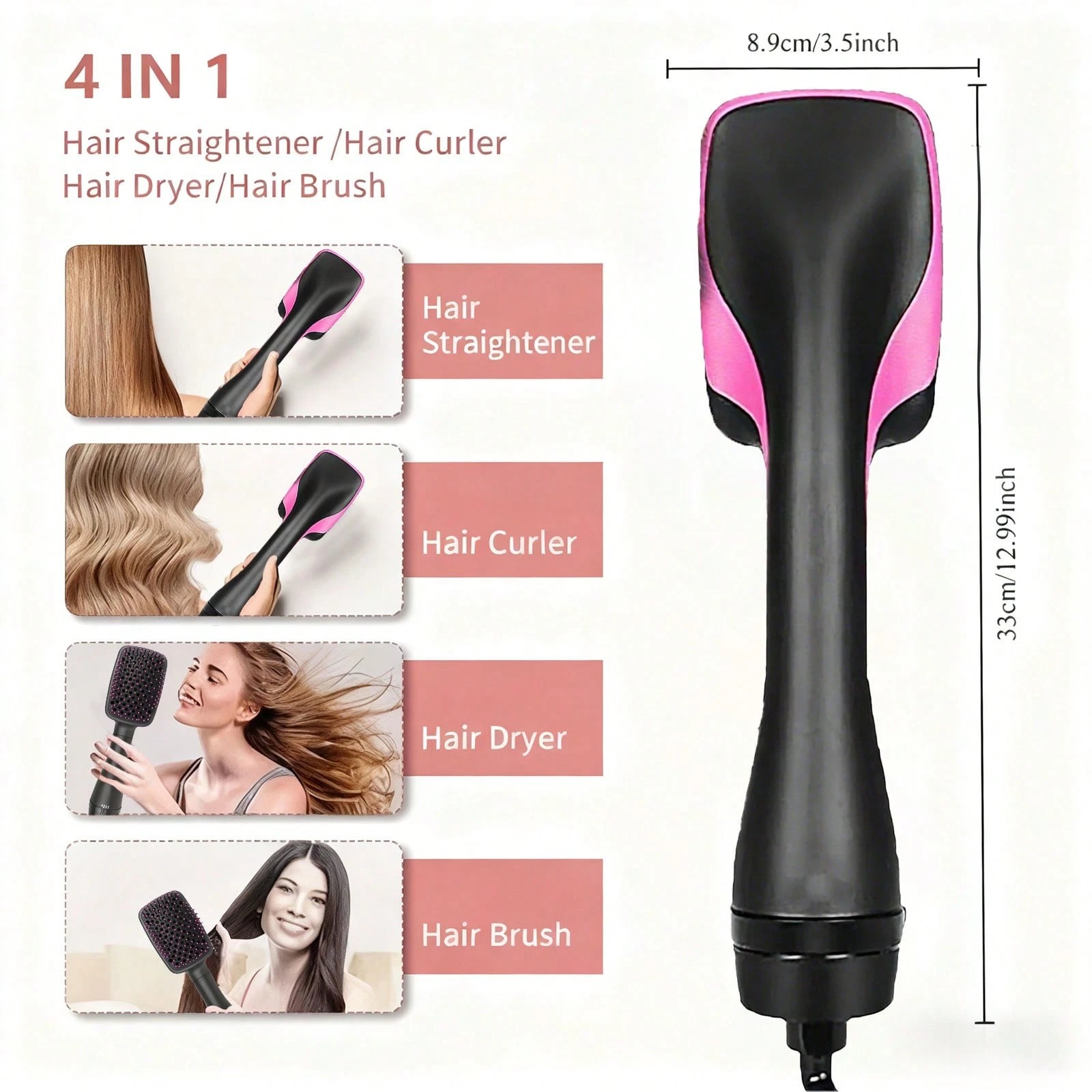 Tyrixma 1PC Saç Kurutma Fırças - Hair Straightener incelemesi ve fiyatı