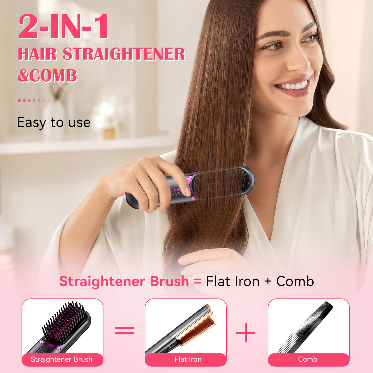 Hatteker Kablosuz Taşınabilir  - Hair Straightener incelemesi ve fiyatı